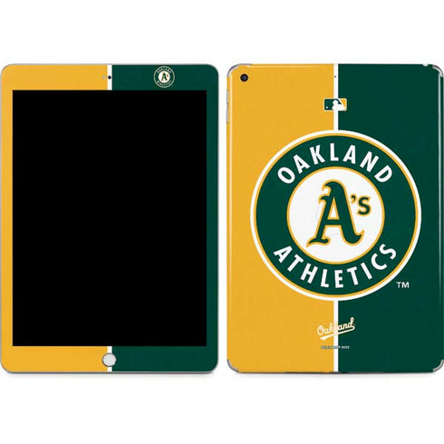 MLB Oakland Athletics Split Apple iPad Skin