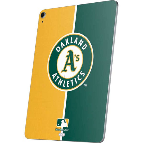 MLB Oakland Athletics Split Apple iPad Air Skin
