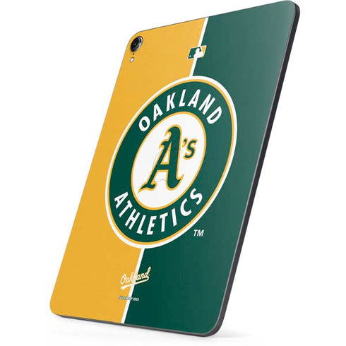 MLB Oakland Athletics Split Apple iPad Pro Skin