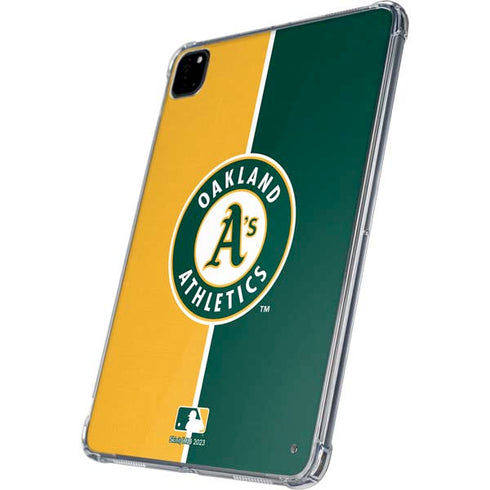 MLB Oakland Athletics Split iPad Pro 11in (2024) Clear Case