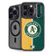 MLB Oakland Athletics Split iPhone 13 Pro Kickstand Case