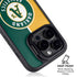 MLB Oakland Athletics Split iPhone 14 Pro Kickstand Case