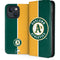 MLB Oakland Athletics Split iPhone 15 Folio Case