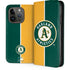 MLB Oakland Athletics Split iPhone 15 Pro Folio Case