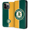 MLB Oakland Athletics Split iPhone 15 Pro Max Folio Case