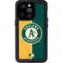 MLB Oakland Athletics Split iPhone 15 Pro Waterproof Case