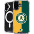 MLB Oakland Athletics Split iPhone 16 MagSafe Case