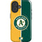 MLB Oakland Athletics Split iPhone 16 Magsafe Impact Case