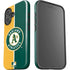 MLB Oakland Athletics Split iPhone 16 Plus Impact Case