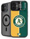 MLB Oakland Athletics Split iPhone 16 Plus Kickstand Case
