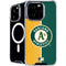 MLB Oakland Athletics Split iPhone 16 Pro MagSafe Case