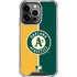 MLB Oakland Athletics Split iPhone 16 Pro Max Clear Case
