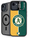 MLB Oakland Athletics Split iPhone 16e Kickstand Case