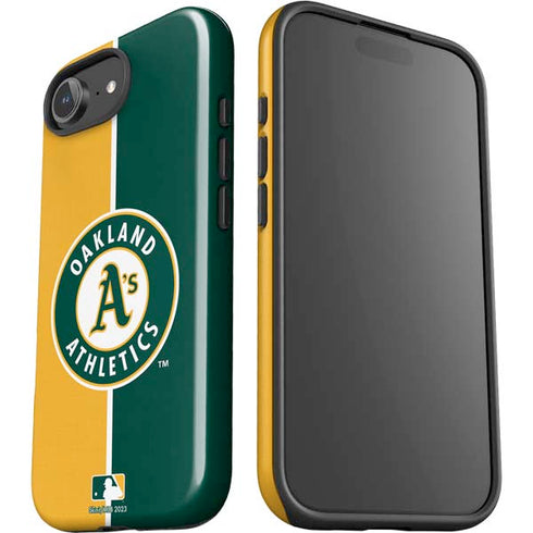 MLB Oakland Athletics Split iPhone 16e Impact Case