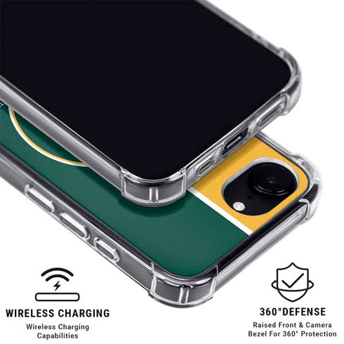 MLB Oakland Athletics Split iPhone 16e MagSafe Case