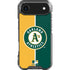 MLB Oakland Athletics Split iPhone 17 Air Clear Case