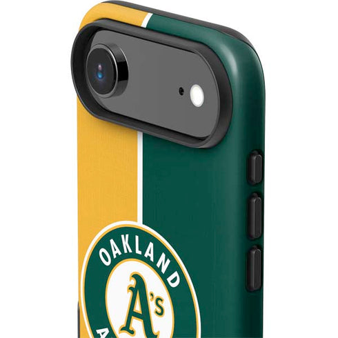 MLB Oakland Athletics Split iPhone 17 Air Impact Case