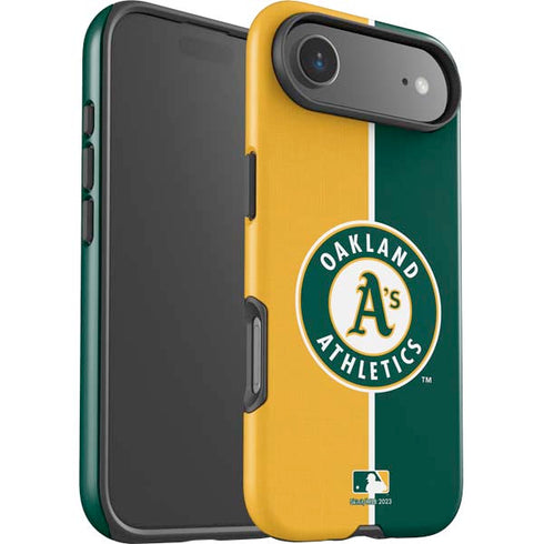 MLB Oakland Athletics Split iPhone 17 Air Impact Case