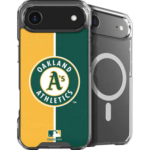 MLB Oakland Athletics Split iPhone 17 Air MagSafe Case