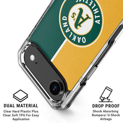 MLB Oakland Athletics Split iPhone 17 Air MagSafe Case