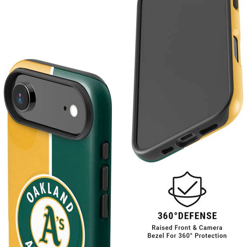 MLB Oakland Athletics Split iPhone 17 Air Magsafe Impact Case