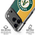 MLB Oakland Athletics Split iPhone 17 Pro Clear Case