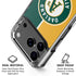 MLB Oakland Athletics Split iPhone 17 Pro Max Clear Case