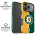 MLB Oakland Athletics Split iPhone 17 Pro Max Magsafe Impact Case
