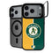 MLB Oakland Athletics Split iPhone 18 Pro Kickstand Case