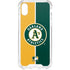 MLB Oakland Athletics Split iPhone XS Clear Case