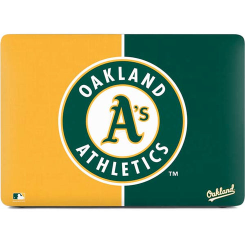 MLB Oakland Athletics Split Apple MacBook Air Skin