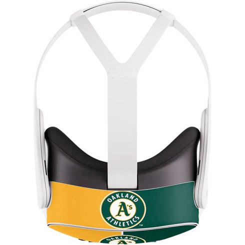 MLB Oakland Athletics Split Meta Quest 3S Skin