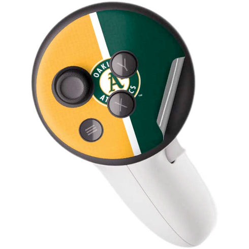 MLB Oakland Athletics Split Meta Quest 3S Skin