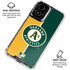 MLB Oakland Athletics Split Moto G Power 5G (2024) Clear Case