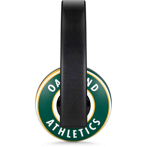 MLB Oakland Athletics Split PlayStation 4 Gold Wireless Headset Skin