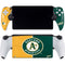 MLB Oakland Athletics Split PlayStation Portal Remote Player Skin