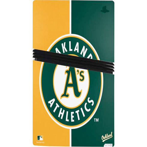MLB Oakland Athletics Split PS5 Pro Bundle Skin