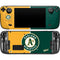 MLB Oakland Athletics Split Steam Deck Handheld Gaming Computer OLED Skin