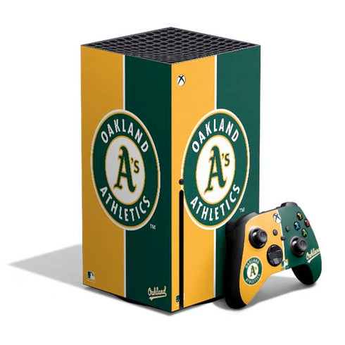 MLB Oakland Athletics Split Xbox Series X Skins