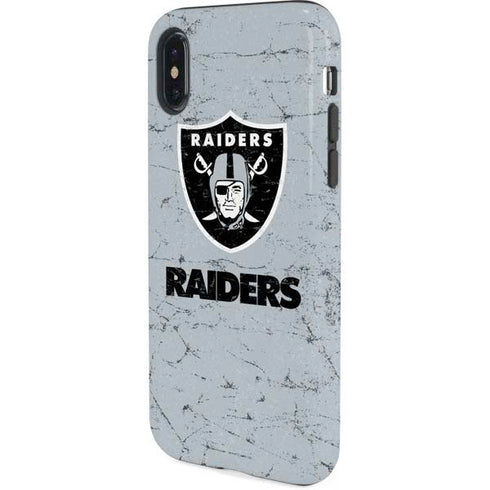 NFL Las Vegas Raiders - Alternate Distressed iPhone X Pro Case