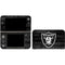 NFL Las Vegas Raiders Black & White 3DS XL 2015 Skin