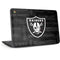 NFL Las Vegas Raiders Black & White HP Chromebook Skin