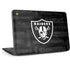 NFL Las Vegas Raiders Black & White HP Chromebook Skin