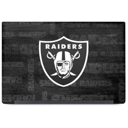 NFL Las Vegas Raiders Black & White Dell Latitude Skin