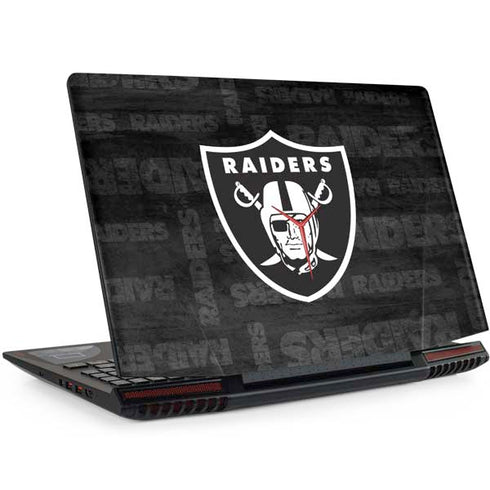 NFL Las Vegas Raiders Black & White Legion Y720 Skin