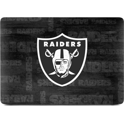 NFL Las Vegas Raiders Black & White Apple MacBook Pro 16-inch Skin