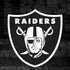 NFL Las Vegas Raiders Black & White Moto G6 Skin