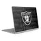NFL Las Vegas Raiders Black & White Surface Book 2 13.5in Skin