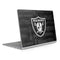 NFL Las Vegas Raiders Black & White Surface Book 2 15in Skin