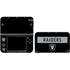 NFL Las Vegas Raiders Black Performance Series Nintendo Skins